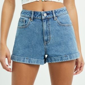 PacSun jean mom shorts